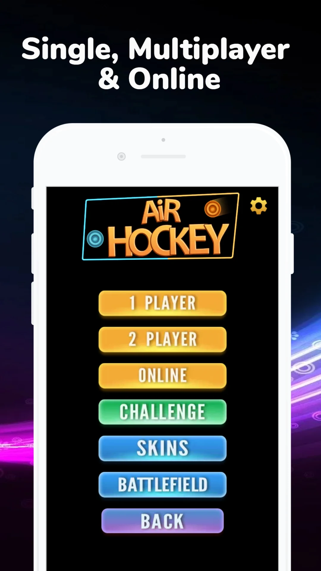 Air Hockey : Solo, Multiplayer screenshot
